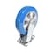 Vestil Polyurethane Precision Ball Bearing Swivel Caster 8 In. x 2 In. 881 lb Blue/Gray CST-PB-8X2PUA-S - alternate 7